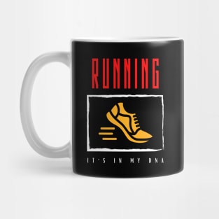 Running It's in my DNA Mug